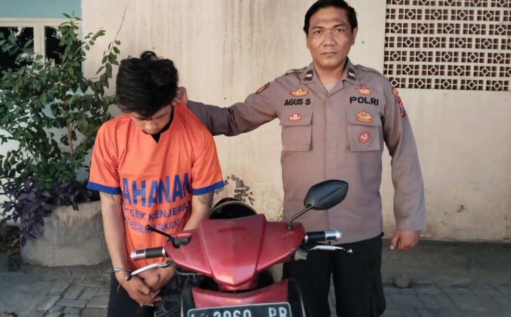 Polsek Kenjeran Gagalkan Aksi Curanmor dan Amankan Satu Pelaku.