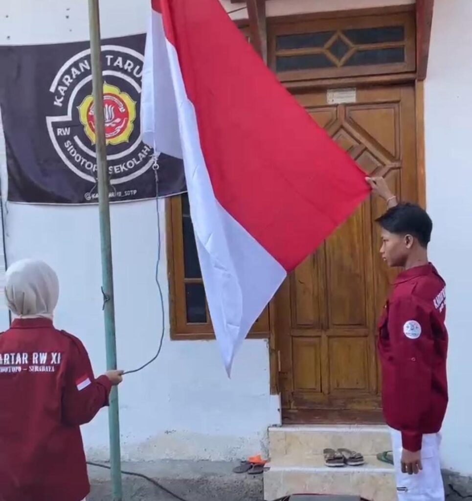 Merah Putih Berkibar, Semangat Nasionalisme Tumbuh dalam Kampung