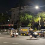 Jelang Demo Susulan, Gedung DPRD kota Surabaya Gelap Gulita