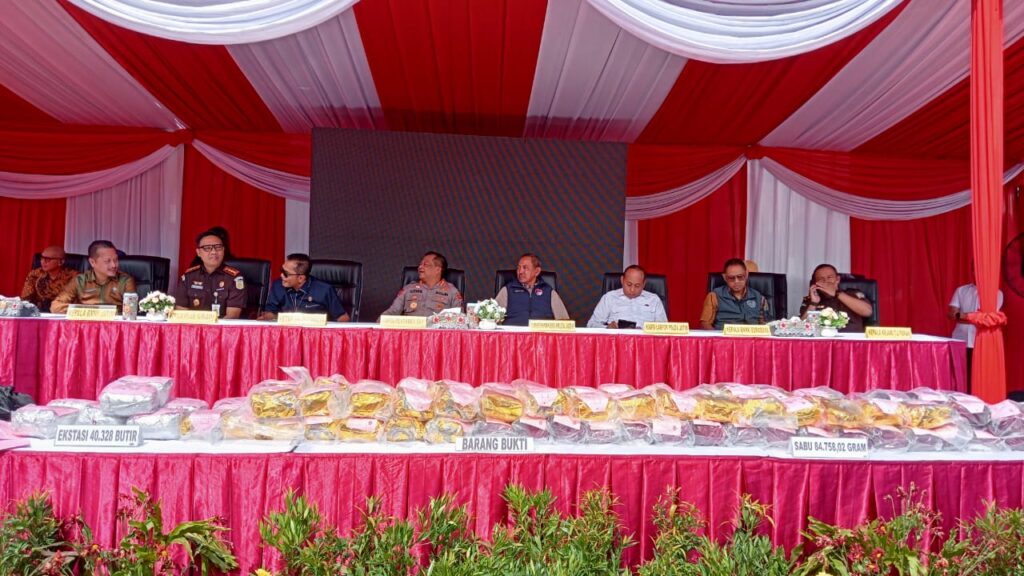 Polrestabes Surabaya Bongkar Jaringan Narkoba Skala Besar