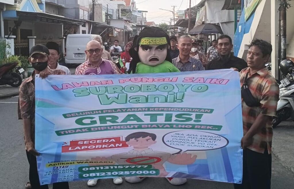 Kampanye Lawan Pungli,Kecamatan Semampir Tingkatkan Tranparansi Pelayanan