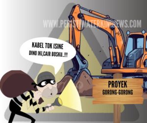 Dibalik Pembangunan Gorong – Gorong, Kabel Jadi Rezeki Instan