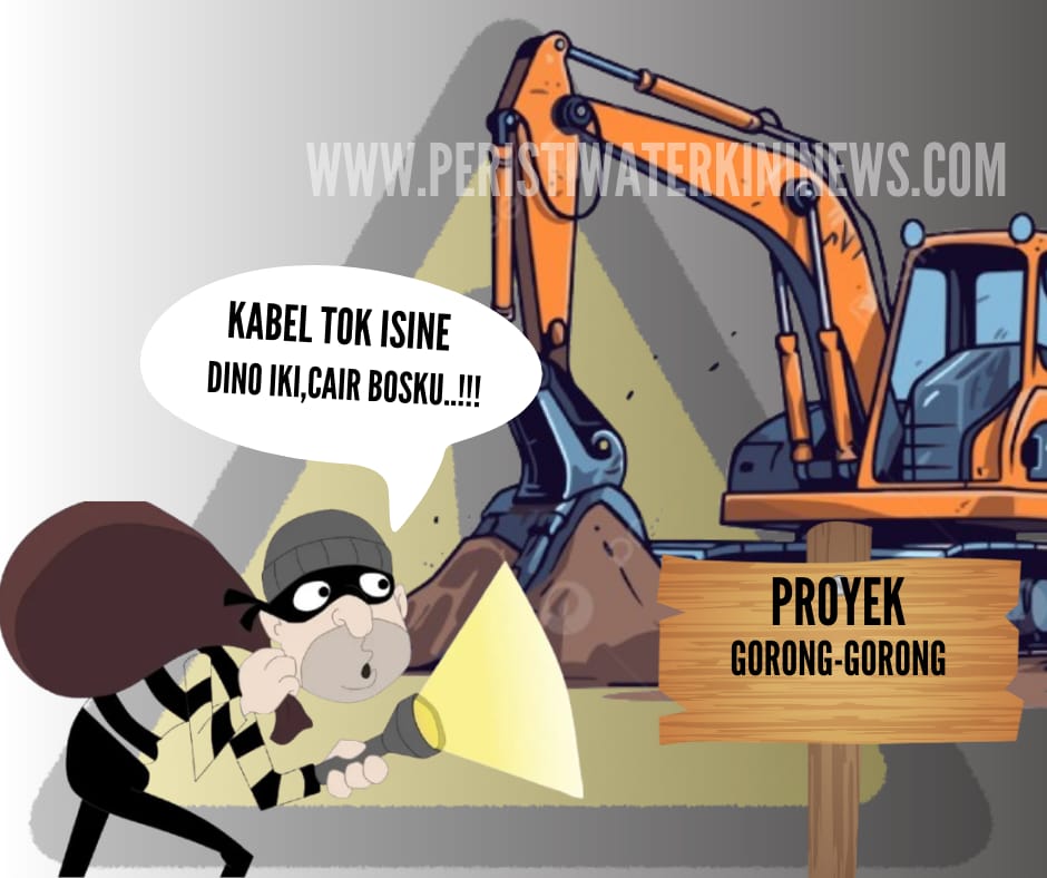Dibalik Pembangunan Gorong – Gorong, Kabel Jadi Rezeki Instan