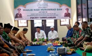 Polsek Tambelangan Gelar Peringatan Maulid Nabi Muhammad SAW untuk Perkuat Sinergitas
