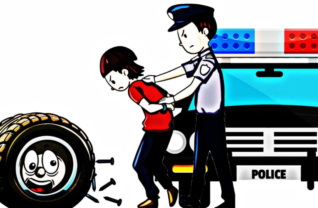 Polres Pelabuhan Tanjung Perak Gercep Amankan Terduga Penyebar Paku di Kawasan Dupak