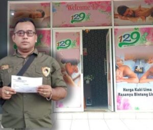 Desak Tindakan Tegas, SBPIJ Adukan Pijat Refleksi “129” Diduga Jadi Kedok Prostitusi