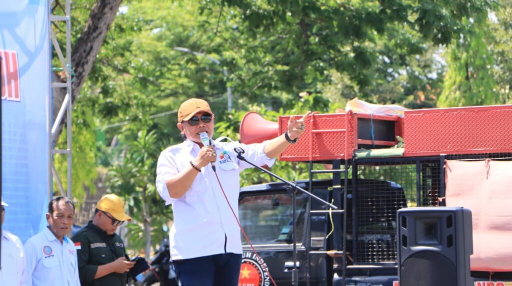 Buruh Jawa Timur Gelar Apel Kebangsaan, Siap Kawal Perjuangan Upah 2026 Secara Damai