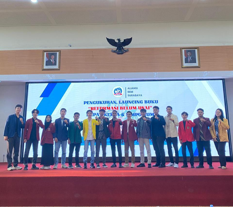 Merayakan Hari Sumpah Pemuda Aliansi BEM Surabaya Ajak Mahasiswa Harus Berani Bersuara