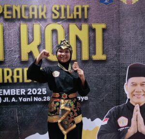 Anggun Tri Tungga Dewi Raih Juara 3 IPSI di Piala KONI Kota Surabaya