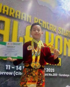 Kenzie Naraya Muslim, Siswa SDN Ujung 13 Surabaya Sapu Bersih Tiga Juara Sekaligus