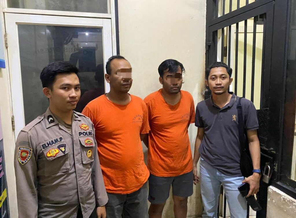 Polres Gresik Tetapkan 2 Tersangka Kasus Penyebaran Data Pribadi Lewat Aplikasi Go Matel R4