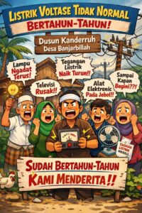 Keluhkan Listrik Drop Bertahun-Tahun, PLN Dinilai Abai