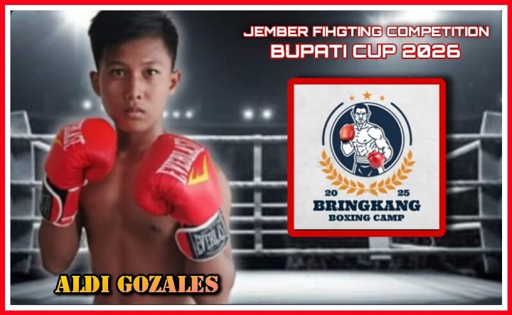 Aldhi Gozali Siap Gebrak Ring Jember Fighting Competition 2026