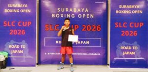 Aldhi Gozali Tetap Semangat di Surabaya Boxing Open 2026