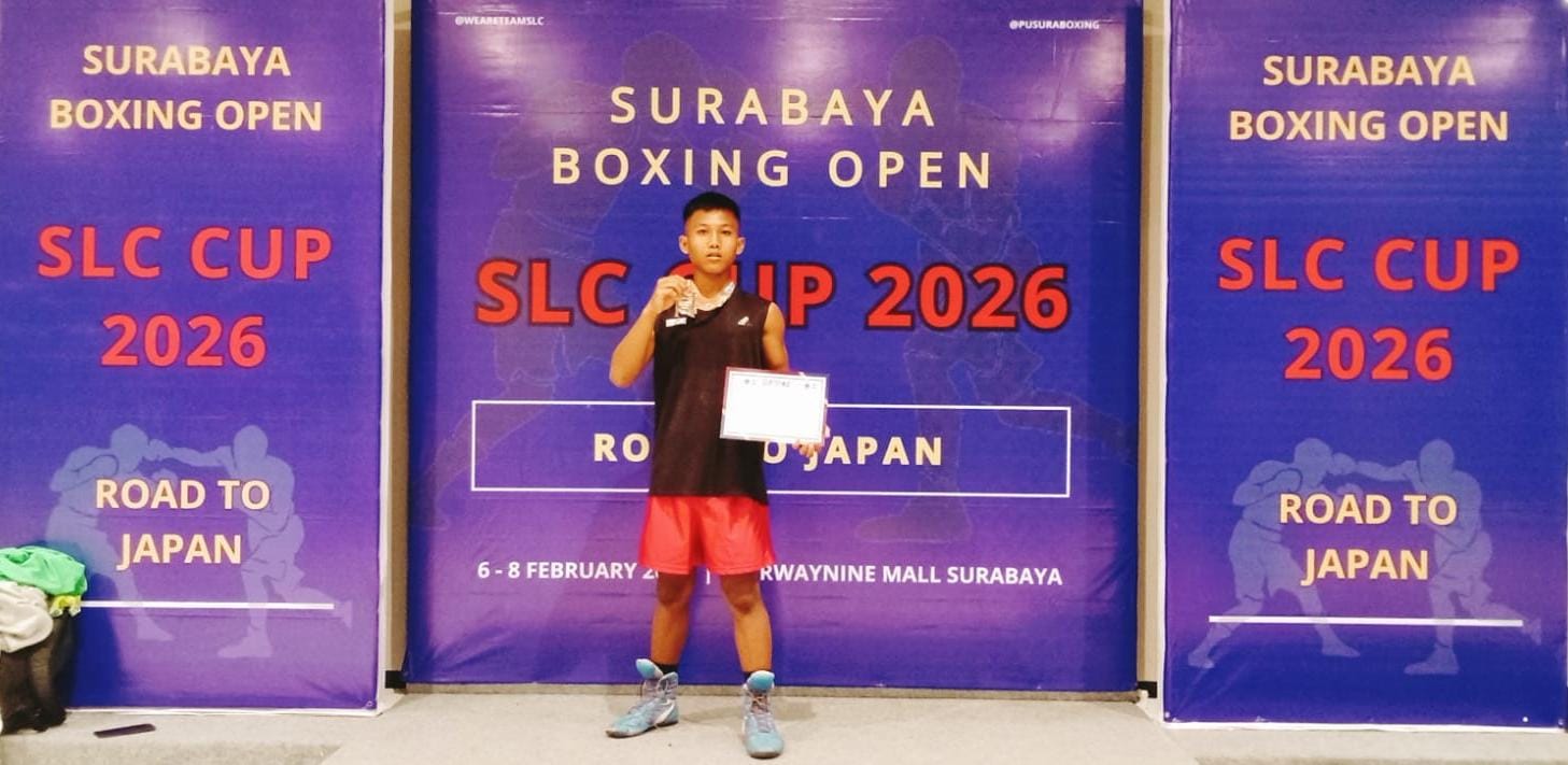 Aldhi Gozali Tetap Semangat di Surabaya Boxing Open 2026