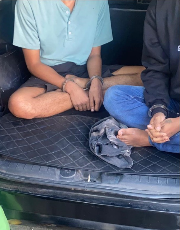 Anggota Polsek Kenjeran Amankan Maling Nyolong Kabel