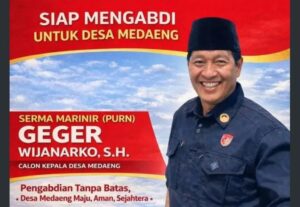 Geger Wijanarko Siap Melakukan Perubahan dan Terbuka Melayani Masyarakat Desa Medaeng, Kecamatan Waru, Kabupaten Sidoarjo