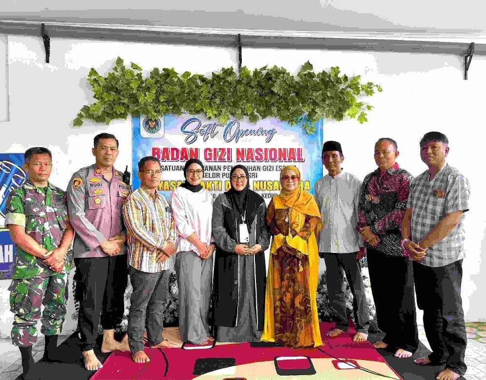 Perkuat Gizi dan Ekonomi Lokal, SPPG Belor Purwoasri Resmi Beroperasi