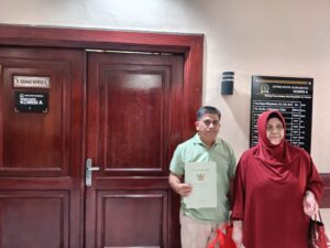 Tuntut Keadilan Tanah di Keputih, Ahli Waris Almarhum Dr. Hamzah Efendi Mengadu ke DPRD Surabaya