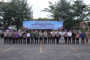 Apel Gelar Pasukan Operasi Ketupat Semeru 2026, Polres Sampang Siap Amankan Idul Fitri