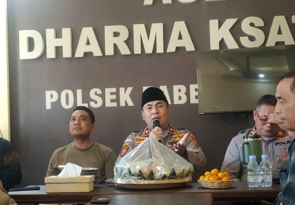 Halal Bihalal Polsek Pabean Cantikan Perkuat Soliditas Anggota