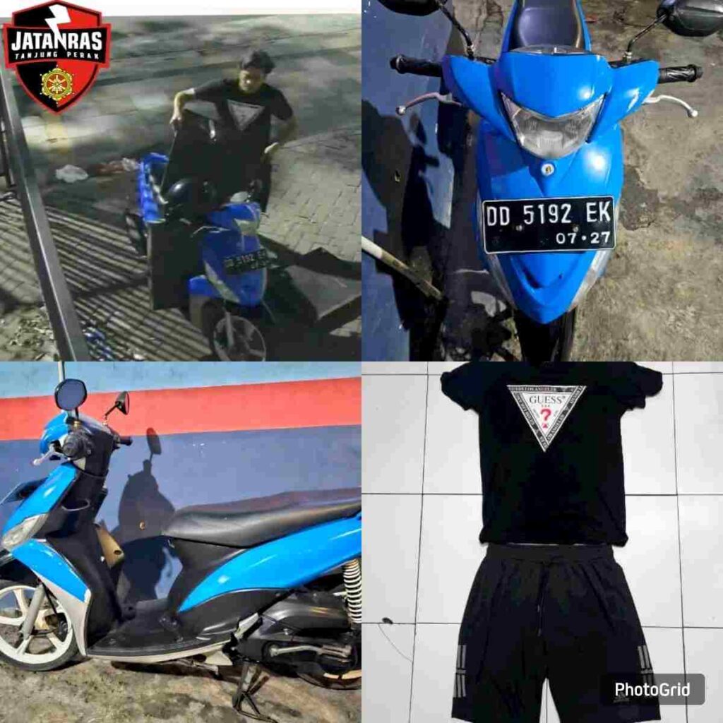 Polres Tanjung Perak Amankan Pelaku Pencurian Tandon Air Yang Viral di Medsos