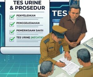 Polrestabes Surabaya Tegakkan Prosedur, Tes Urine Negatif 