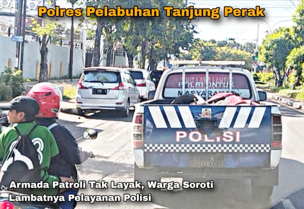 Armada Patroli Tak Layak, Publik Soroti Pelayanan Polisi