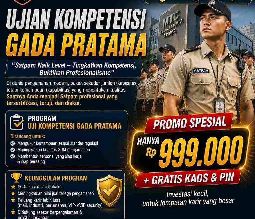 Saatnya Satpam Naik Level & Profesional