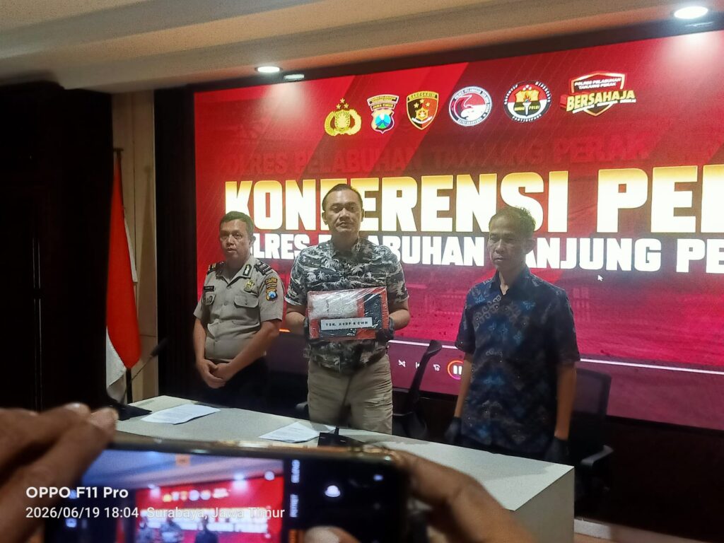 SATRESNARKOBA POLRES PELABUHAN TANJUNG PERAK UNGKAP PEREDARAN NARKOBA