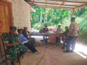 Kecamatan Tambelangan Monev DD-ADD di Desa Baturasang