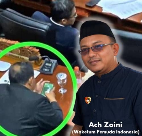 Pemuda Indonesia Kecam Wakil Rakyat Main Gim Saat Rapat