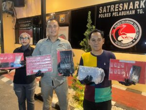 Polres Pelabuhan Tanjung Perak Amankan Tiga Jaringan Narkoba
