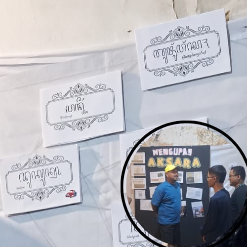 Gresik Book Party Hidupkan Aksara Carakan