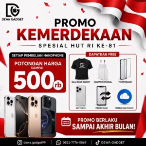 Promo Spesial Merdeka Hanya Di Toko Dewa Gadget Surabaya 