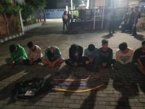 Gengster Hendak Tawuran di Kedung Cowek Surabaya Digagalkan Polsek Kenjeran