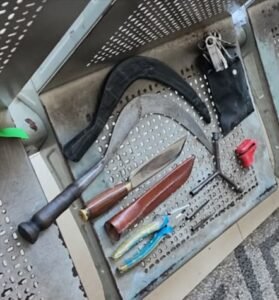 Pelaku Curanmor Bersenjata Dilumpuhkan Polsek Sukolilo Surabaya