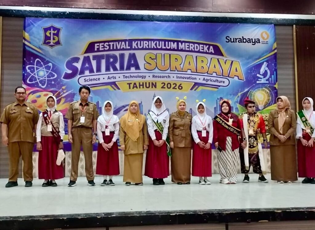 SDN Wonokusumo VI/45 Surabaya Sabet Juara 2 Lomba Satria