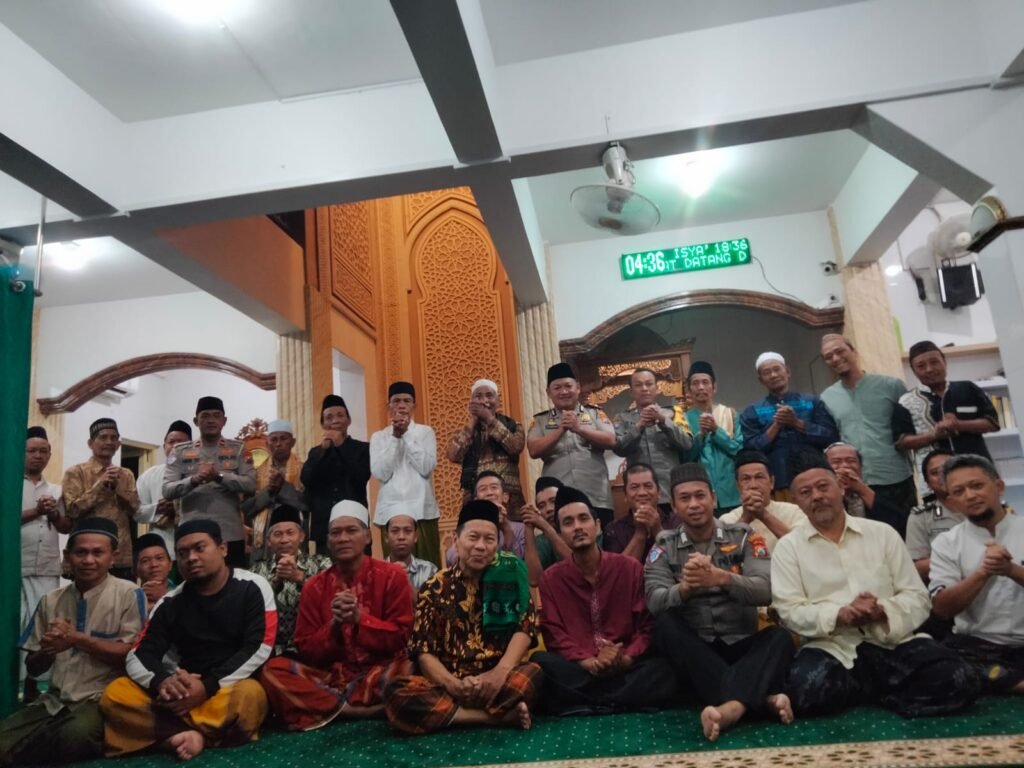 Subuh Keliling, Polsek Kenjeran Kunjungi Masjid Fadhilillah