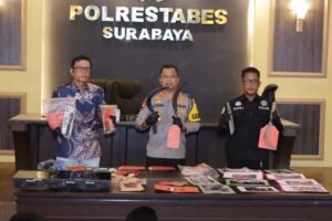 Polrestabes Surabaya Bongkar 157 Kasus Kejahatan 3C
